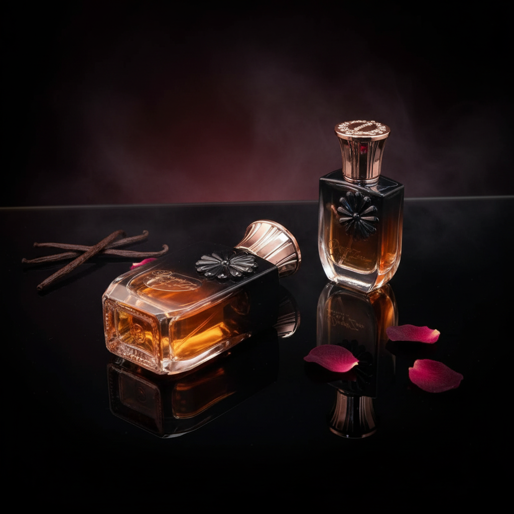 100 ml + 30 ml Eau de Perfume "DANGER ZONE NOIR" Oriental – Vaniljatuoksu Naisille