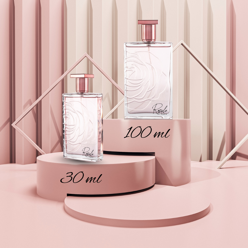 100 ml + 30 ml Eau de Parfume "ROSIALE" Fresh - Kukkainen Tuoksu Naisille
