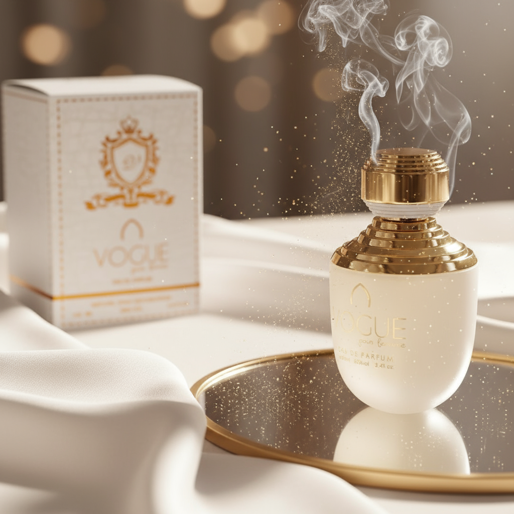 100 ml Eau de Perfume VOGUE - Hedelmäinen ja kukkainen myskituoksu naisille