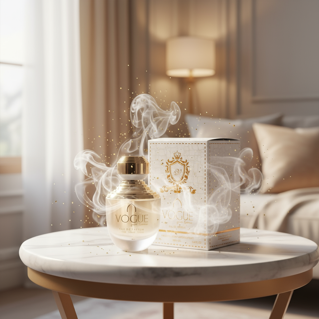 100 ml Eau de Perfume VOGUE - Hedelmäinen ja kukkainen myskituoksu naisille