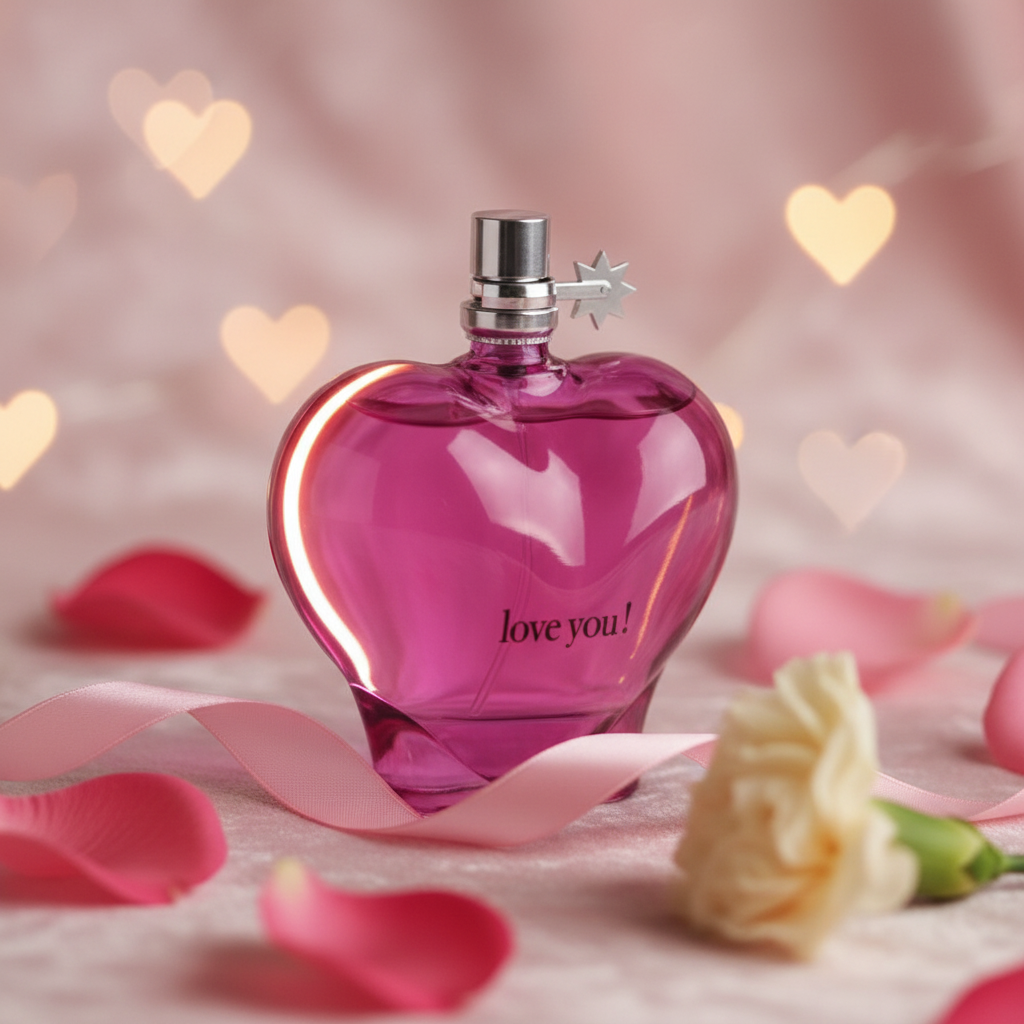 100 ml Eau de Parfum "Love You Pink" Hedelmäinen - Sitrustuoksu Naisille 3 