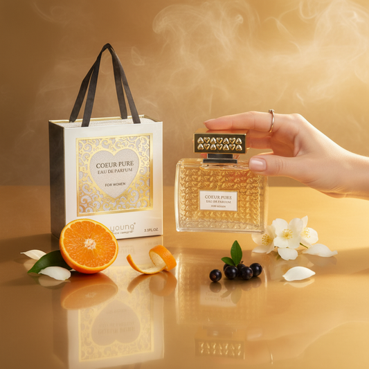 100 ml Eau de Parfume COEUR PURE Kukkais Tuoksu Naisille