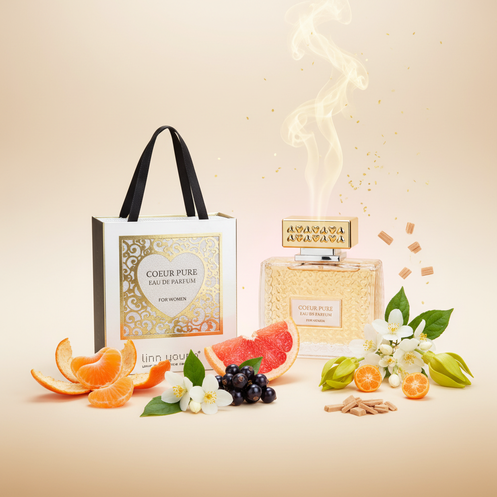100 ml Eau de Parfume COEUR PURE Kukkais Tuoksu Naisille 3 