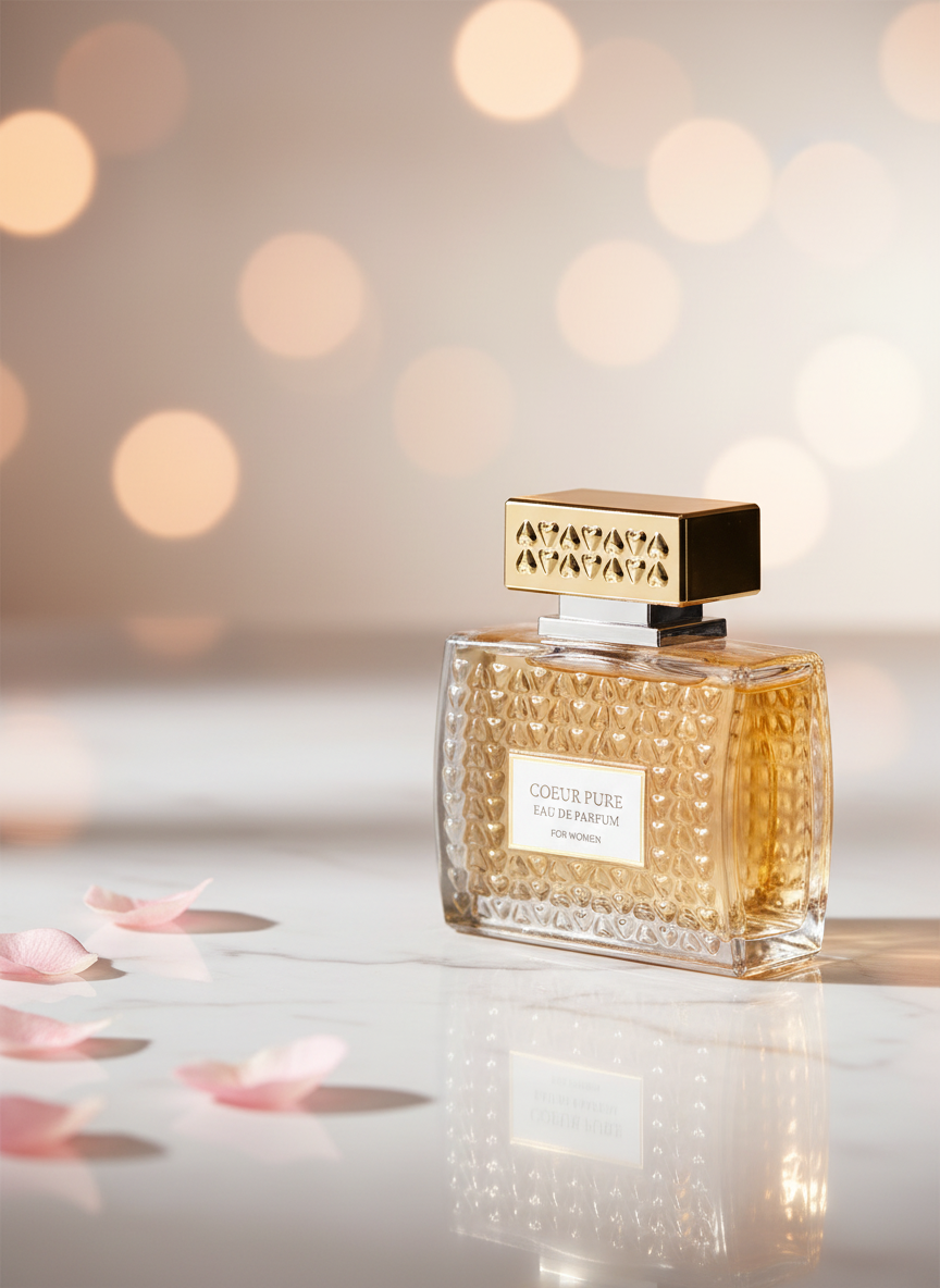 100 ml Eau de Parfume COEUR PURE Kukkais Tuoksu Naisille