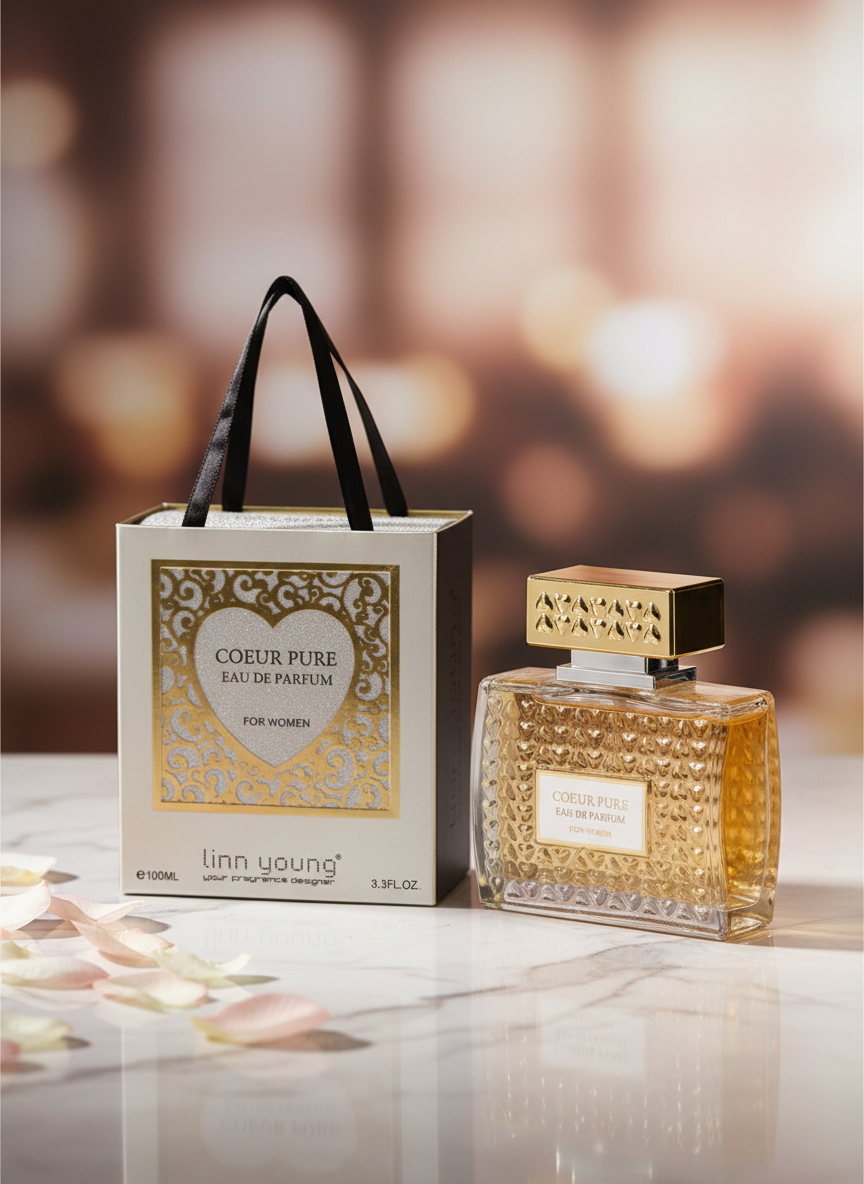 100 ml Eau de Parfume COEUR PURE Kukkais Tuoksu Naisille