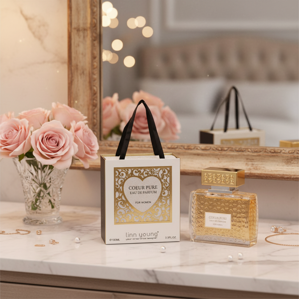 100 ml Eau de Parfume COEUR PURE Kukkais Tuoksu Naisille 7 