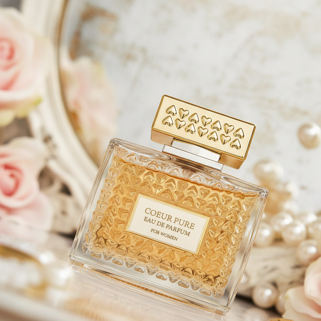 100 ml Eau de Parfume COEUR PURE Kukkais Tuoksu Naisille