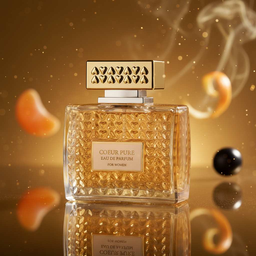 100 ml Eau de Parfume COEUR PURE Kukkais Tuoksu Naisille 9 
