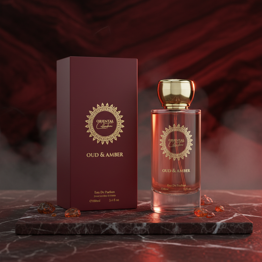 100 ml EDP OUD & AMBER Ainutlaatuinen Oud, Makea, Elegantti Unisex-Tuoksu