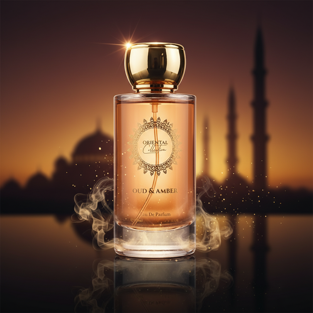100 ml EDP OUD & AMBER Ainutlaatuinen Oud, Makea, Elegantti Unisex-Tuoksu 5 