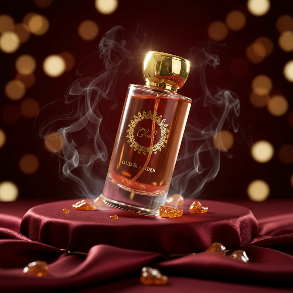 100 ml EDP OUD & AMBER Ainutlaatuinen Oud, Makea, Elegantti Unisex-Tuoksu
