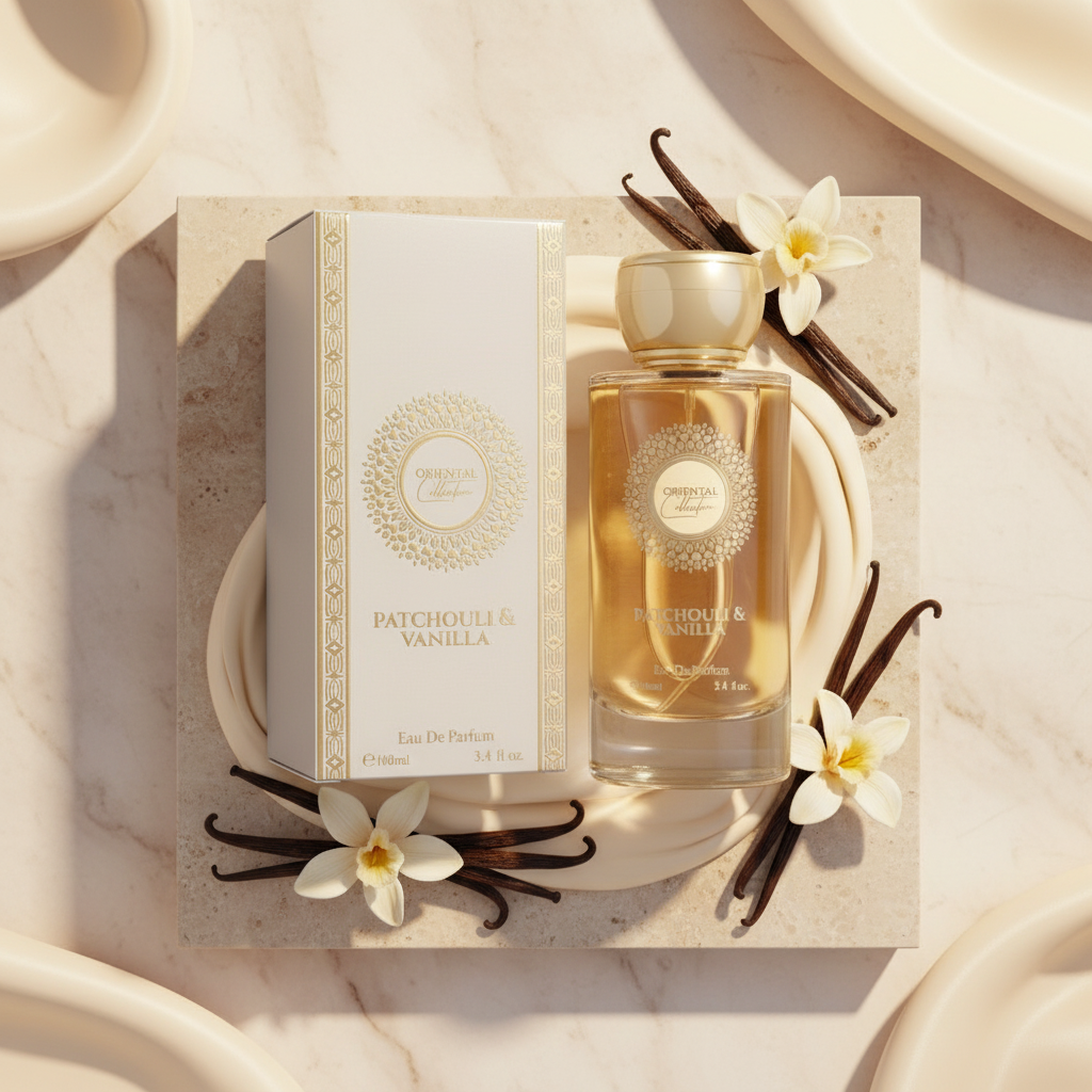 100 ml EDP PATCHOULI & VANILLA Puinen, Elegantti, Puuterimainen Itämainen Tuoksu Naisille 1 