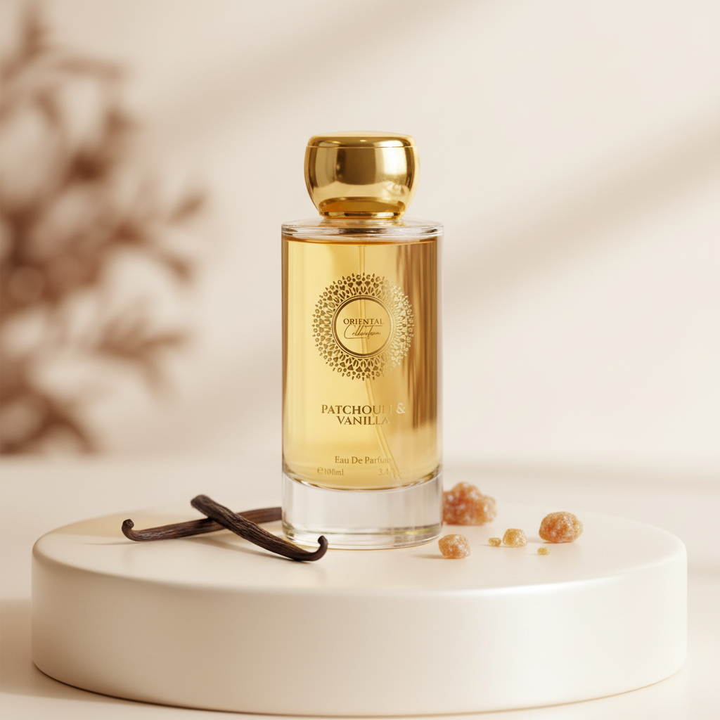 100 ml EDP PATCHOULI & VANILLA Puinen, Elegantti, Puuterimainen Itämainen Tuoksu Naisille