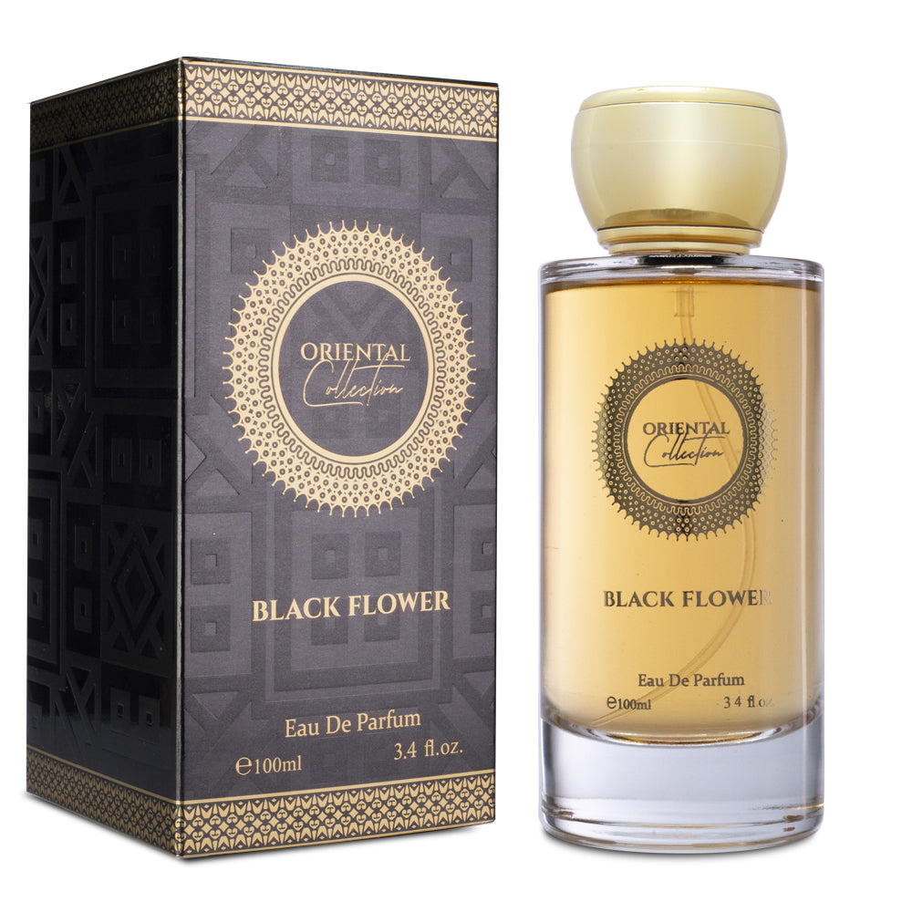 100 ml EDP BLACK FLOWER Aistikas, Makea, Jännittävä Unisex-Tuoksu