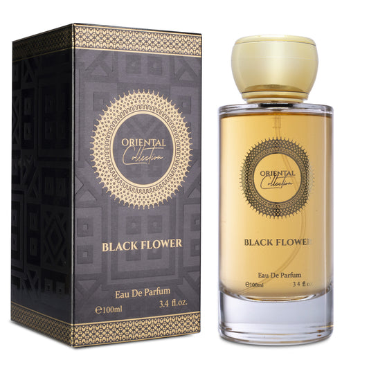 100 ml EDP BLACK FLOWER Aistikas, Makea, Jännittävä Unisex-Tuoksu