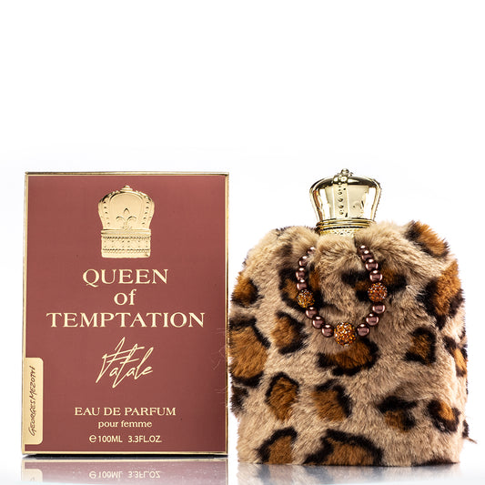 100 ml EDP QUEEN OF TEMPTATION - FATALE, meripihkan tuoksu naisille