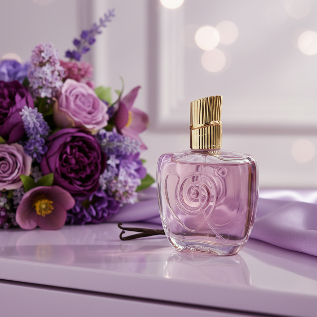 100 ml EDP LEAVE MY LOVER PURPLE, itämainen - vaniljainen tuoksu naiselle