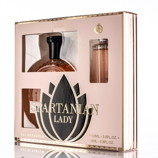 RealTime EDP 100ml + 15ml "Spartanian Lady" - Perhe : Itämainen - Puumainen