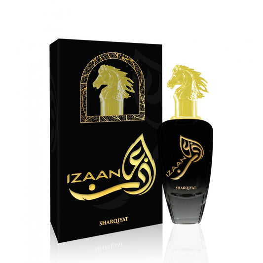 100 ml Eau de Perfume Oriental IZAAN (Top: Cognac; Middle: Cinnamon, Tonka Bean, Oak; Base: Vanilla, Praline, Sandalwood)