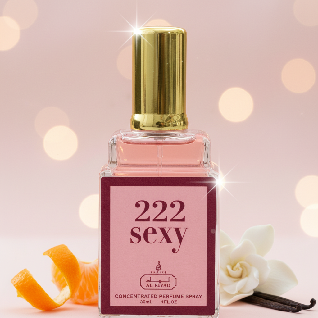 EDP 30ml "222 Sexy" – kukkais-itämainen tuoksu naisille 7 