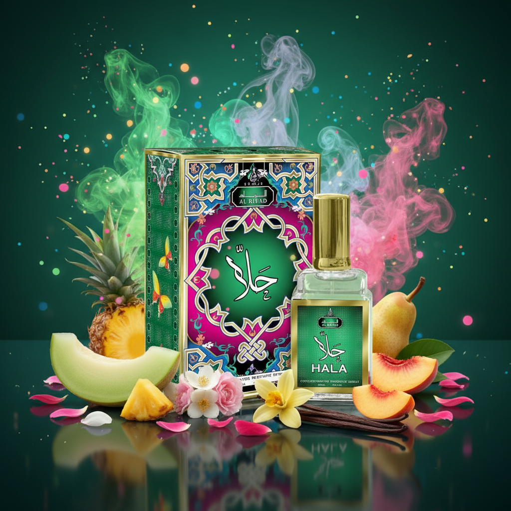 EDP 30ml "Hala" – kukkais-hedelmäinen tuoksu unisex
