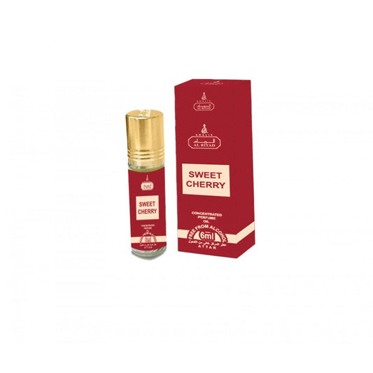 Parfyymiöljy 6ml "Sweet Cherry (Al Riyad)" - hedelmäinen-kukkainen tuoksu unisex