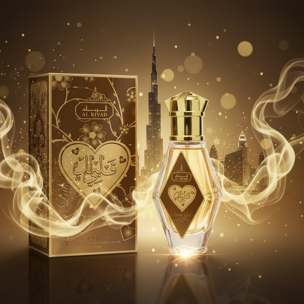 Parfyymiöljy 20ml "Qalbi Lak" - itämainen tuoksu miehille 4 