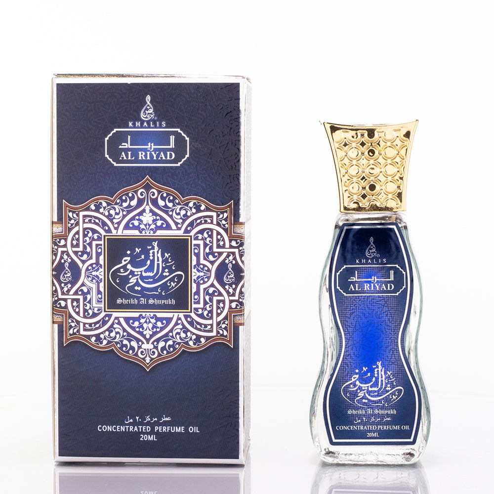 Parfyymiöljy 20ml "Sheikh Al Shuyukh" – kukkais-hedelmäinen tuoksu miehille