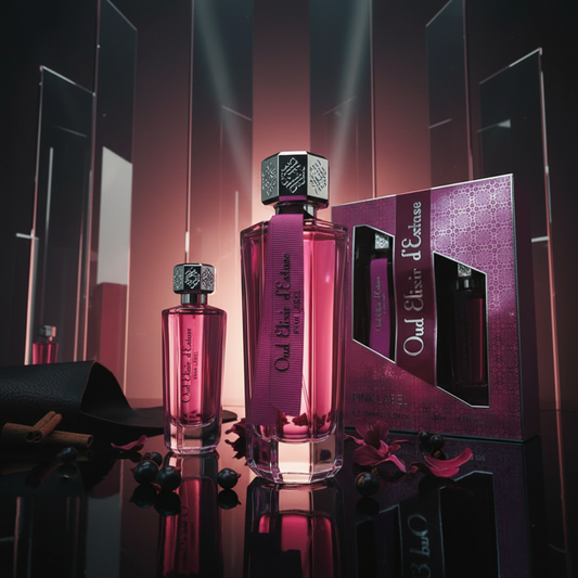 EDP 100 ml + 30 ml ”Oud Elixir Pink” - kukkainen-itämainen tuoksu