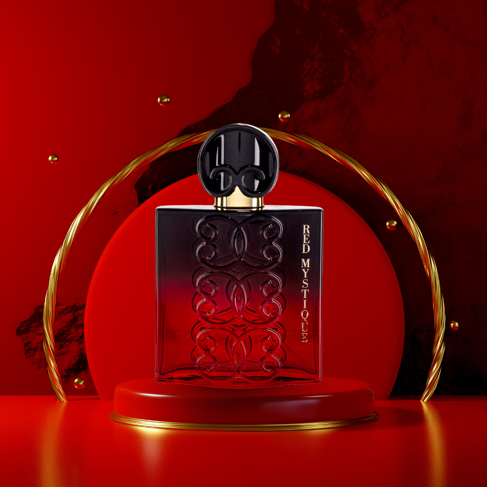 Eau de Parfum 100ml "Black Intense Red Mystique" – kukka-hedelmäinen tuoksu 6 