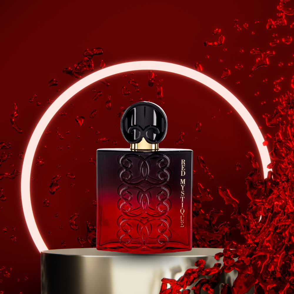 Eau de Parfum 100ml "Black Intense Red Mystique" – kukka-hedelmäinen tuoksu 7 