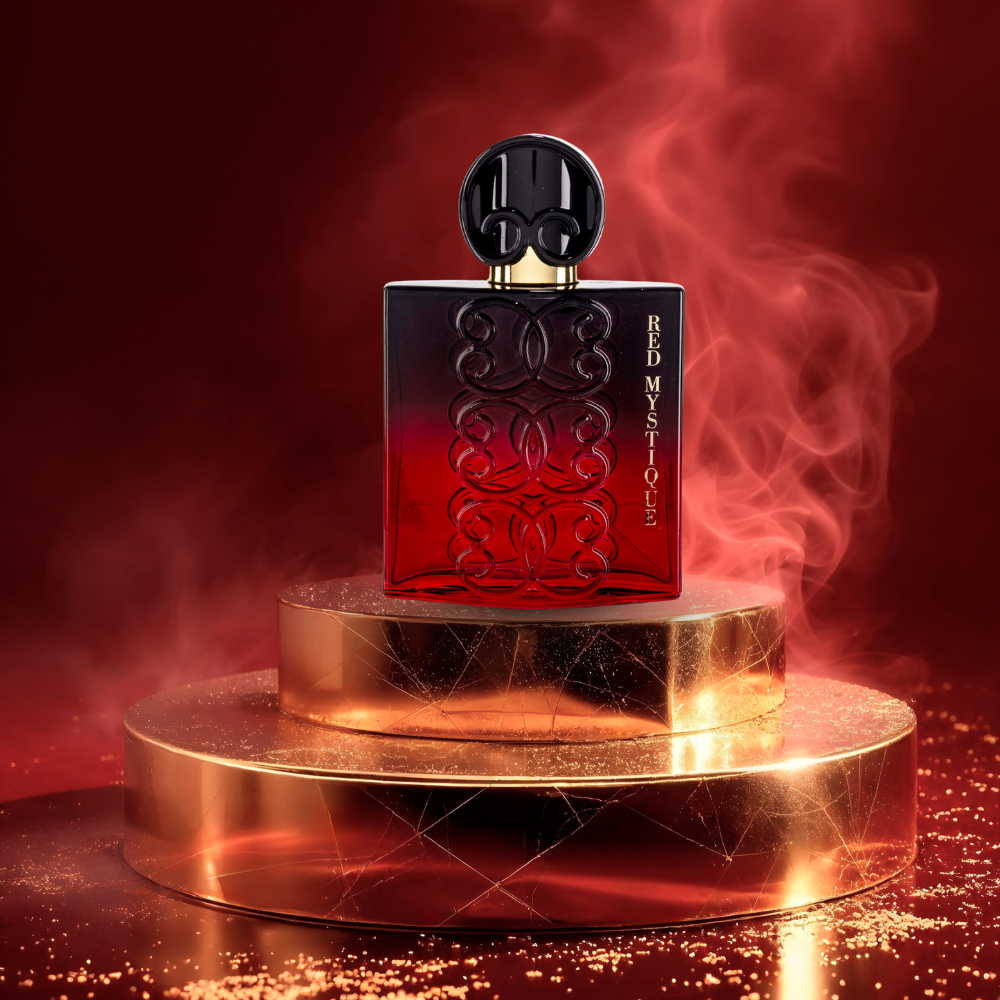 Eau de Parfum 100ml "Black Intense Red Mystique" – kukka-hedelmäinen tuoksu 8 