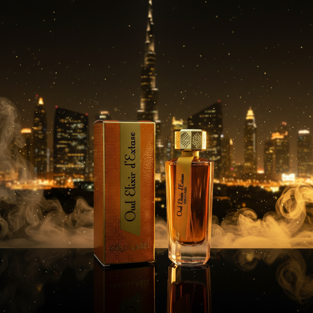 EDP 100 ml ”Oud Elixir d’Extase Gold Label” – puumainen chypre-tuoksu 4 