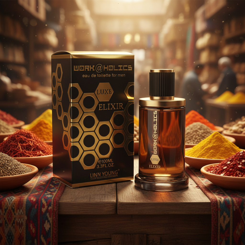 EDT 100 ml ”Workaholics Luxe Elixir” – itämaisen mausteinen tuoksu 2 