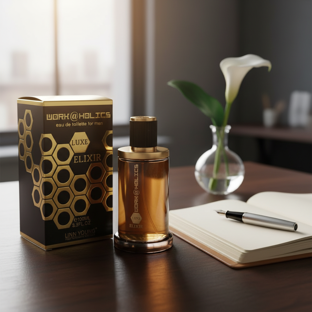 EDT 100 ml ”Workaholics Luxe Elixir” – itämaisen mausteinen tuoksu