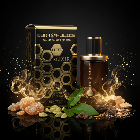 EDT 100 ml ”Workaholics Luxe Elixir” – itämaisen mausteinen tuoksu