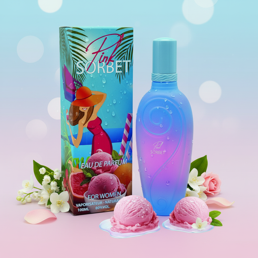 EDP 100 ml ”Pink Sorbet” – hedelmäinen-kukkainen tuoksu