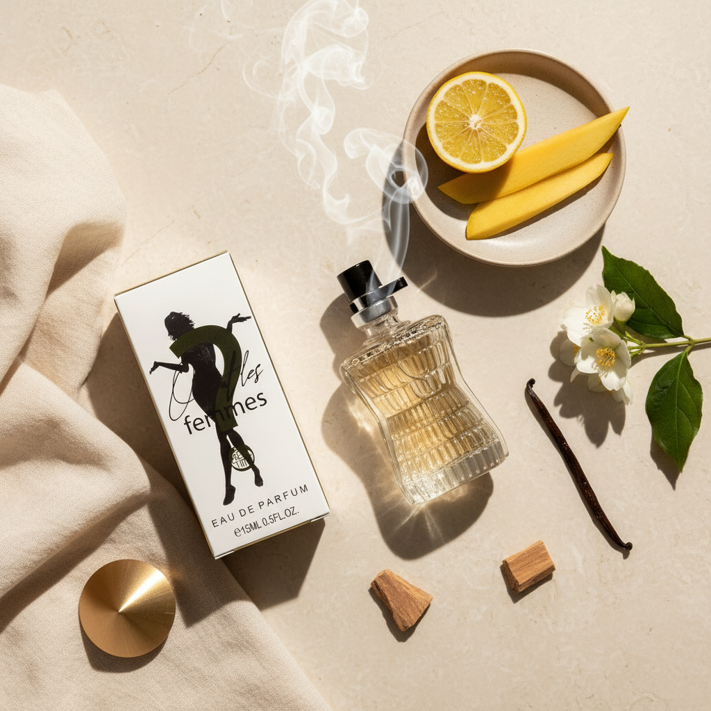 15ml EDP "OÙ SONT LES FEMMES"" - kukkainen - puumainen - myskituoksu 8 