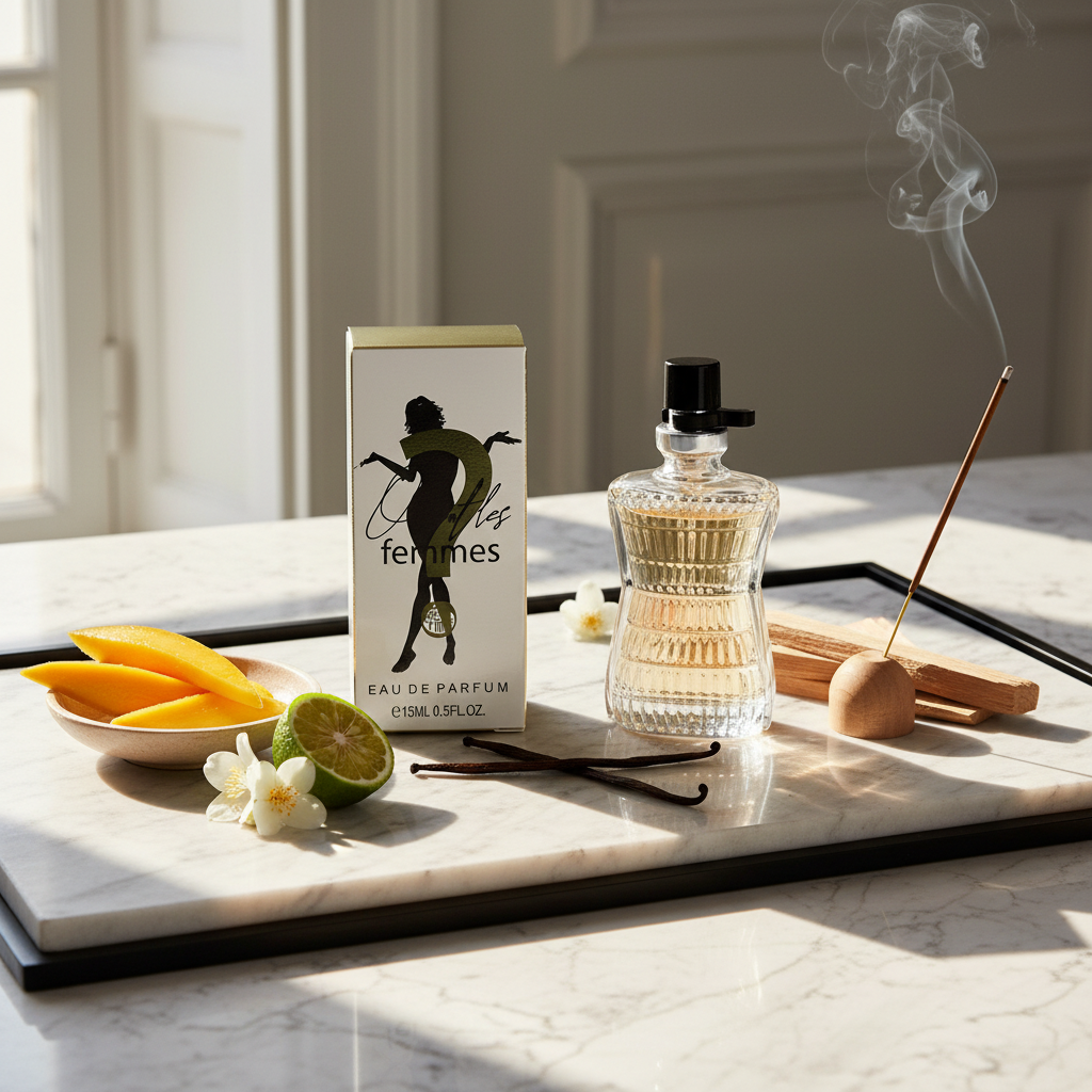 15ml EDP "OÙ SONT LES FEMMES"" - kukkainen - puumainen - myskituoksu 9 