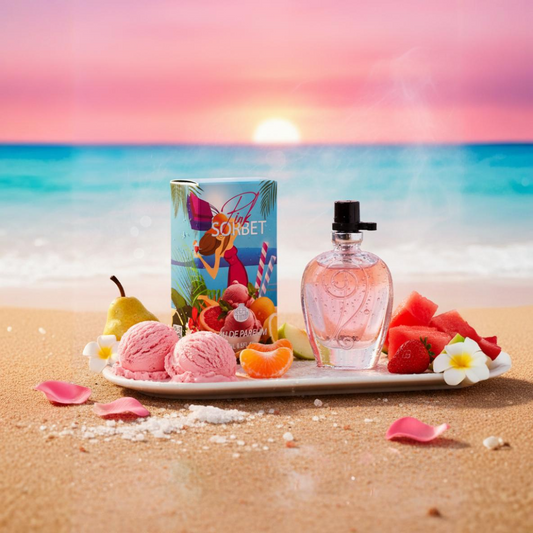 15 ml EDP "PINK SORBET" - hedelmäinen - aromaattinen tuoksu