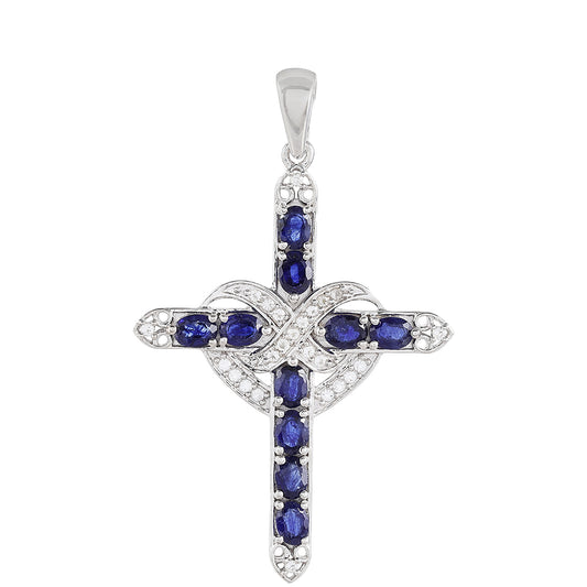 HopeaRiipus Thaisafiirilla ja Valkoisella Topaasilla