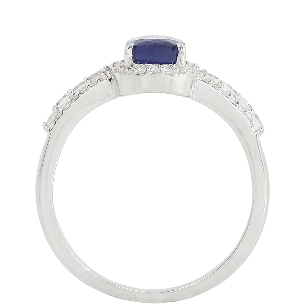 HopeaSormus Thaisafiirilla ja Valkoisella Topaasilla 4 