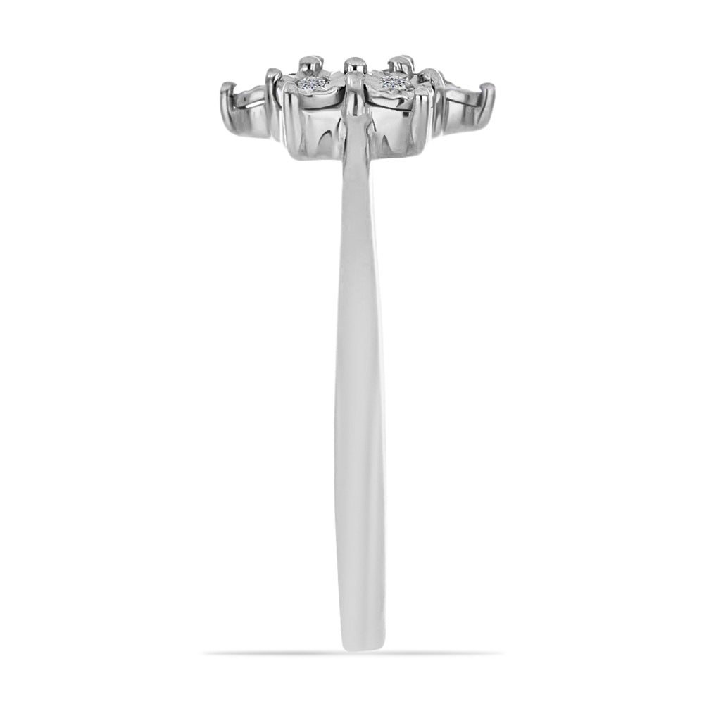 HopeaSormus Valkoisella Timantilla