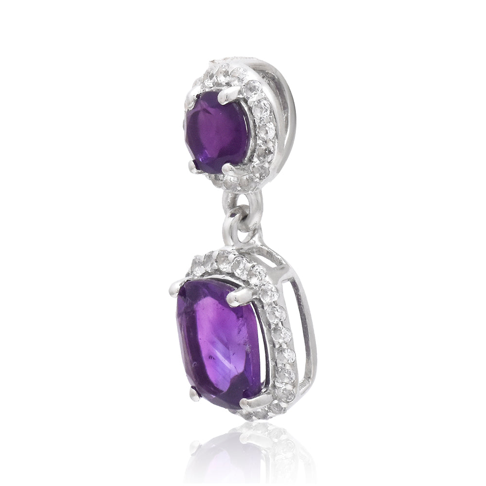 HopeaRiipus Marokon Ametistilla ja Valkoisella Topaasilla 3 