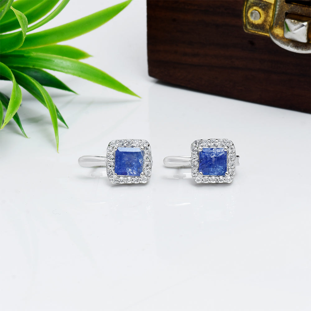 HopeaKorvakorut AAA Tansaniitilla ja Valkoisella Topaasilla 1 