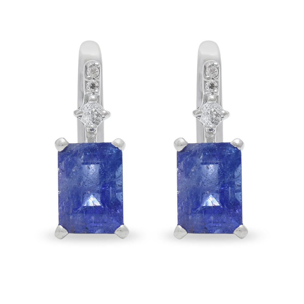 HopeaKorvakorut AAA Tansaniitilla ja Valkoisella Topaasilla 2 