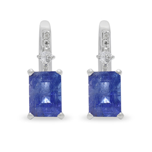 HopeaKorvakorut AAA Tansaniitilla ja Valkoisella Topaasilla