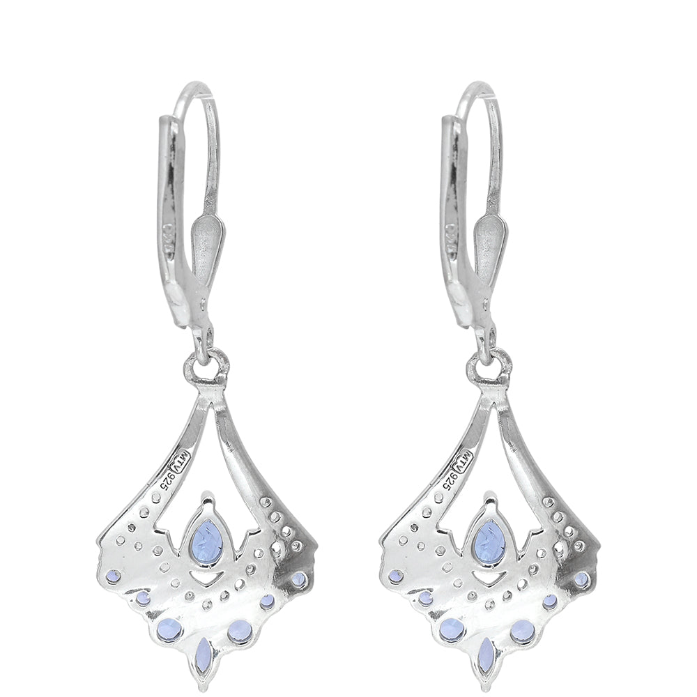 HopeaKorvakorut AAA Tansaniitilla ja Valkoisella Topaasilla