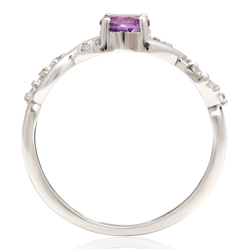 HopeaSormus Valkoisella Topaasilla ja Brasilian Smaragdilla