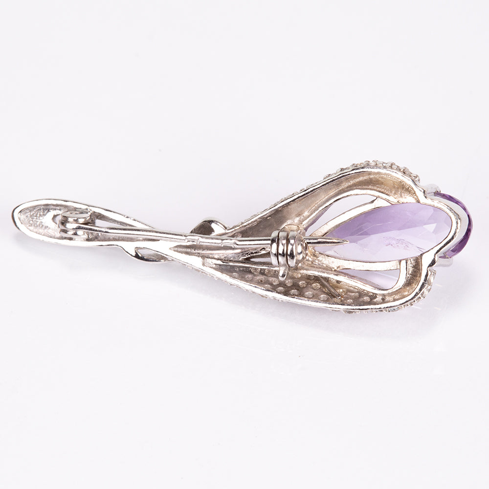 HopeaRintaneula Brasilian Smaragdilla ja Valkoisella Topaasilla 6 